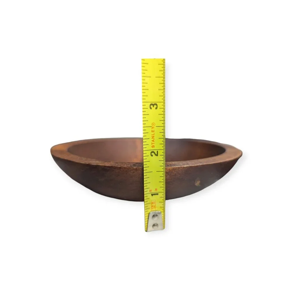 Vintage Canada Baribocraft Marked Wooden Salad Bowls Set of 6